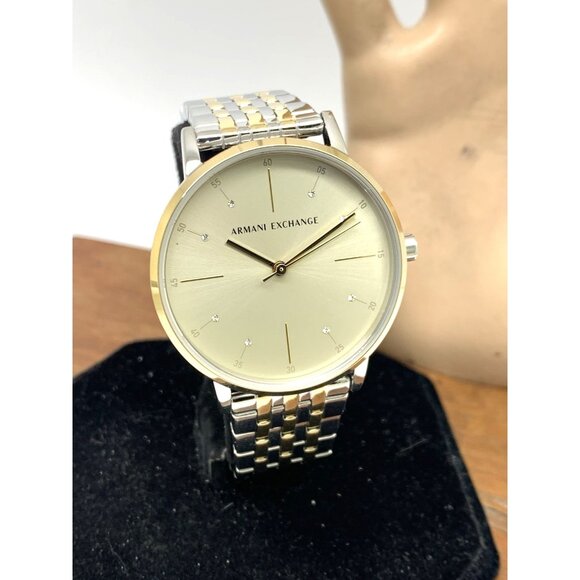 Armani Exchange Womens Watch AX5595 Quartz Two Tone Stainless Steel 36mm main image 13